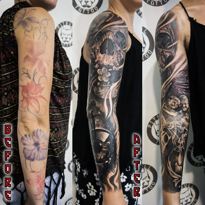 Cover up tattoo, Coverup tattoo design, Coverup tattoo