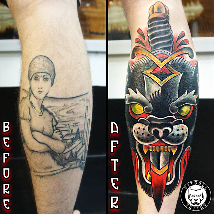 Art Immortal Tattoo : Tattoos : Coverup : Cover up