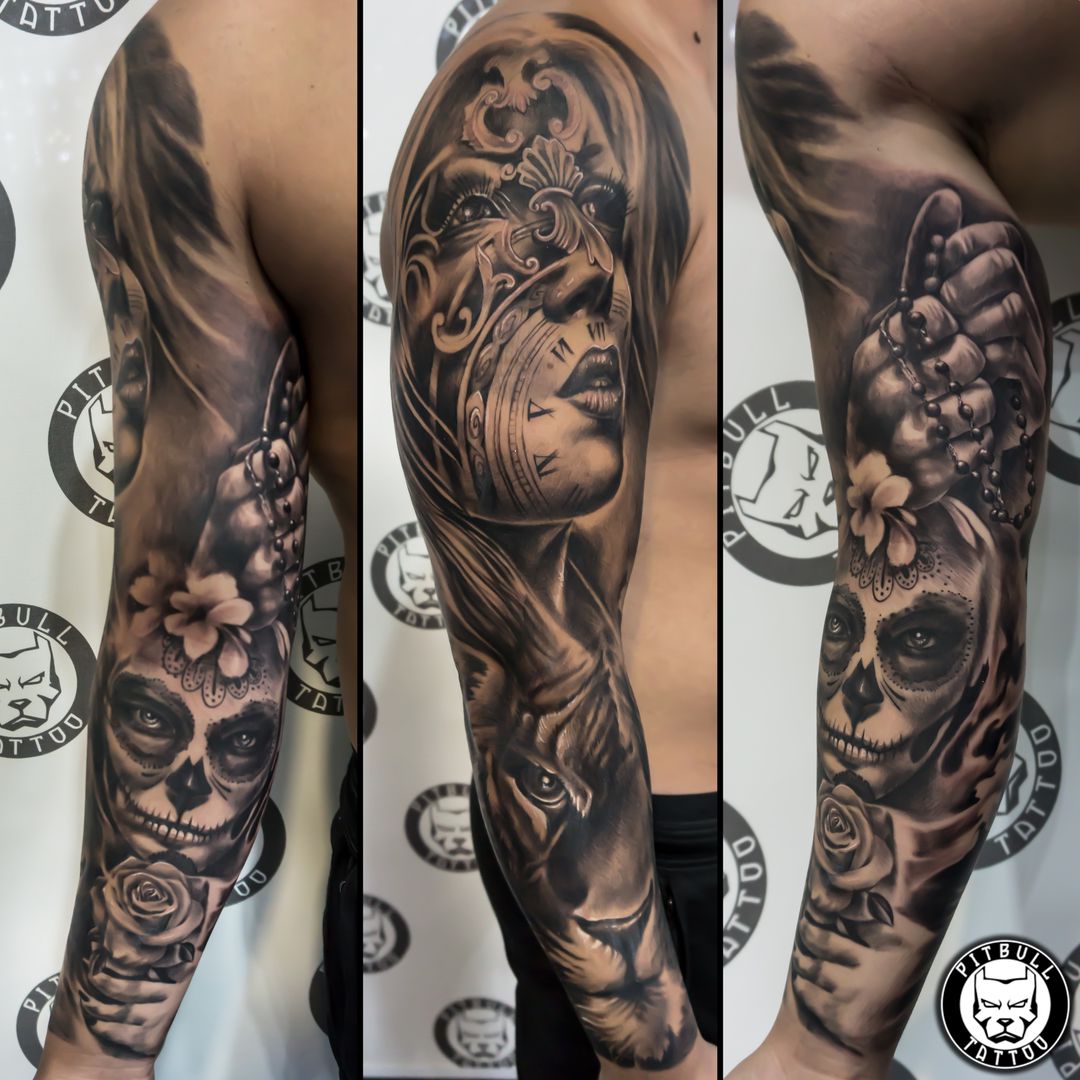 Black Grey Tattoos Phuket Thailand  Tattoo Gallery