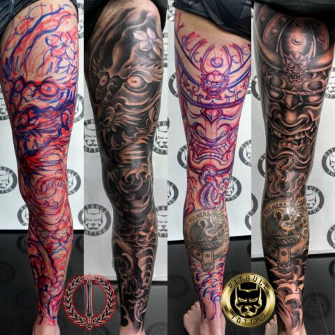 Freehand Tattoo Specializations » Japanese, Maori, Tribal, and Biomechanics