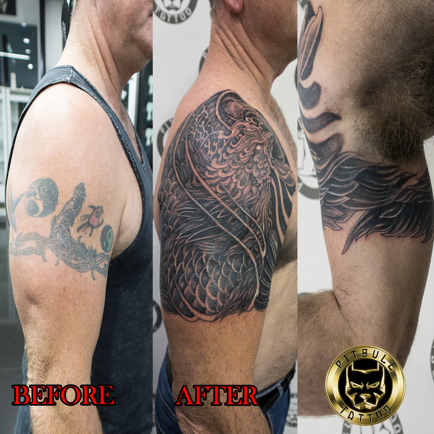 Cover up tattoo real time  in progress skull tattoo  color tattoo how to  with Cris Gherman  YouTube